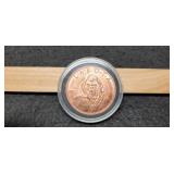 2021 Large 1 Oz. Copper Round