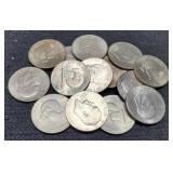 (15) 1976 Ike Bicentennial Dollars