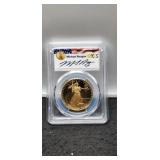 1986-W Slab Proof $50 Gold Eagle PCGS PR69
