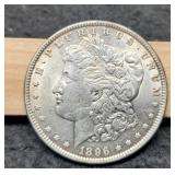 1896 Morgan Dollar Unc.