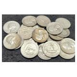 (20) Silver W. Quarters