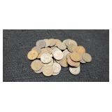 (50) Indian Head Cents AG To Culls