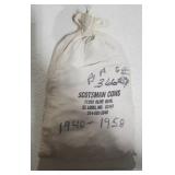 Bag Of 5,000 Wheat Cents 1940-1958