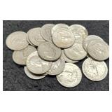 (20) Silver W. Quarters