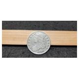 1830 Capped But Half Dollar F