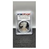 2002-W Slab Proof Silver Eagle PCGS PR69 DCAM