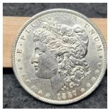 1887 Morgan Dollar BU