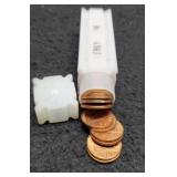 1 Roll 1969 BU L. Cents
