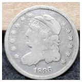 1836 Capped Bust 5 Cent