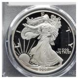 2007-W Slab Proof Silver Eagle PR69 DCAM