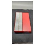 Coin Case w/ 250 Wheat Cents