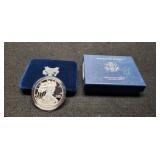 2008-W Proof Silver Eagle w/ Case & COA