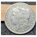 1882 Morgan Dollar VF