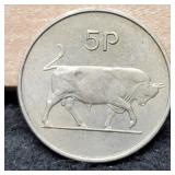 1970 Ireland 5 Pence