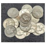 (20) Silver W. Quarters