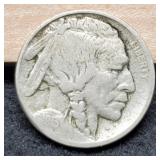 1913-D T1 Buffalo Nickel F