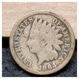1864 C/N Indian Head Cent