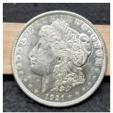 1921 Morgan Dollar Unc.