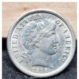 1916 Barber Dime MS62