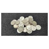 (40) Silver Roosevelt Dimes