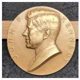 John F. Kennedy 3" Bronze Presidential Medal