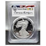 2022-W Slab Proof Silver Eagle PCGS PR69 DCAM
