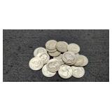 (20) Silver W. Quarters