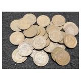 (30) Indian Head Cents Back To 1887