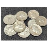 (10) Silver W. Quarters
