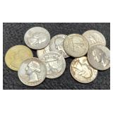 (10) Silver W. Quarters