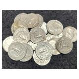 (20) Silver W. Quarters