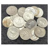 (20) Silver W. Quarters