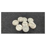 (10) Silver W. Quarters