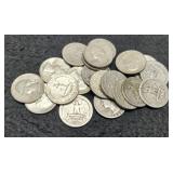 (20) Silver W. Quarters