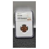 1995 Slab Lincoln Cent NGC MS66 RD