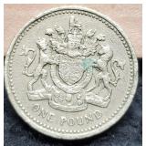 1983 G. Britain One Pound Coin
