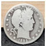 1895-O Barber Half Dollar