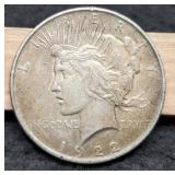 1922 Peace Dollar