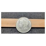 1921-D Morgan Dollar AU