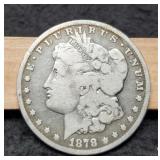 1878-CC Morgan Dollar