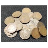 (30) Indian Head Cents Back To 1889