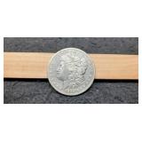 1893-CC Morgan Dollar AU Key Date