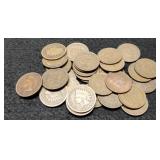(30) Indian Head Cents Back To 1896