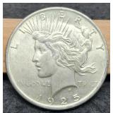 1925 Peace Dollar