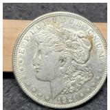 1921 Morgan Dollar AU