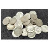 (40) Silver Roosevelt Dimes