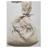 Bag Of 5,000 Wheat Cents 1940-1958