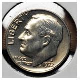 1972-S Proof R. Dime