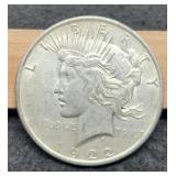 1922-D Peace Dollar
