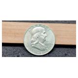 1959-D Franklin Half Dollar Unc.